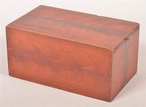 19TH CENT. PA GRAIN DECORATED