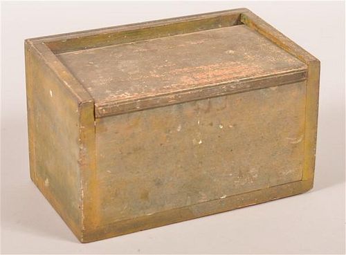 19TH CENT. PA GREEN/YELLOW
