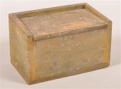 19TH CENT. PA GREEN/YELLOW PAI