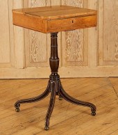 19TH CENT. REGENCY STYLE MAHOG