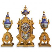 19TH CENT. SEVRES DORE BRONZE