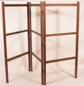 19TH CENT. SOFTWOOD THREE SECT