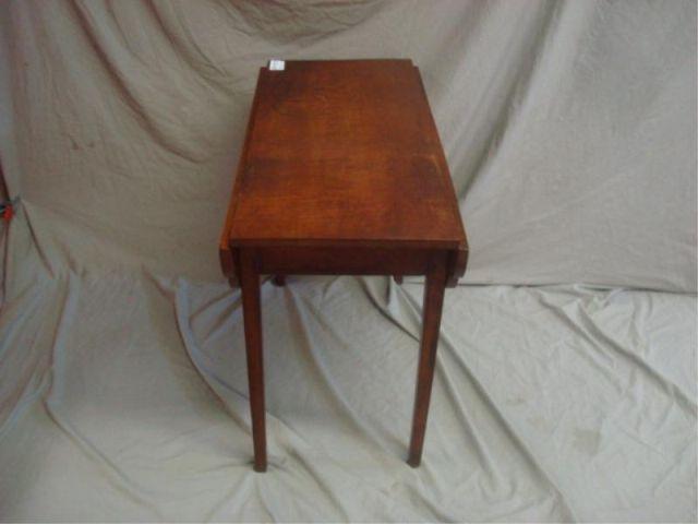19th Cent Tiger Maple Drop-Leaf