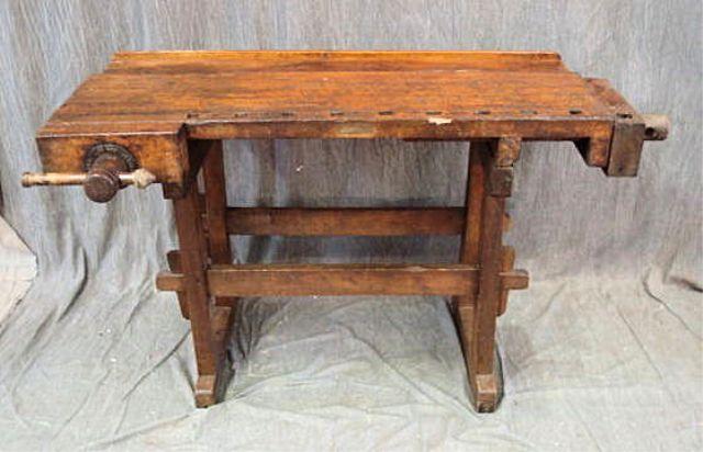 19th Cent Work Table. From a