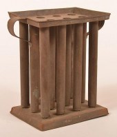 19TH CENTURY 12 TUBE CANDLE MO