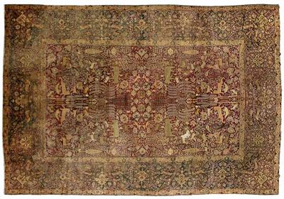 19th century Agra rug,