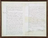 19th Century Agreement For Dri