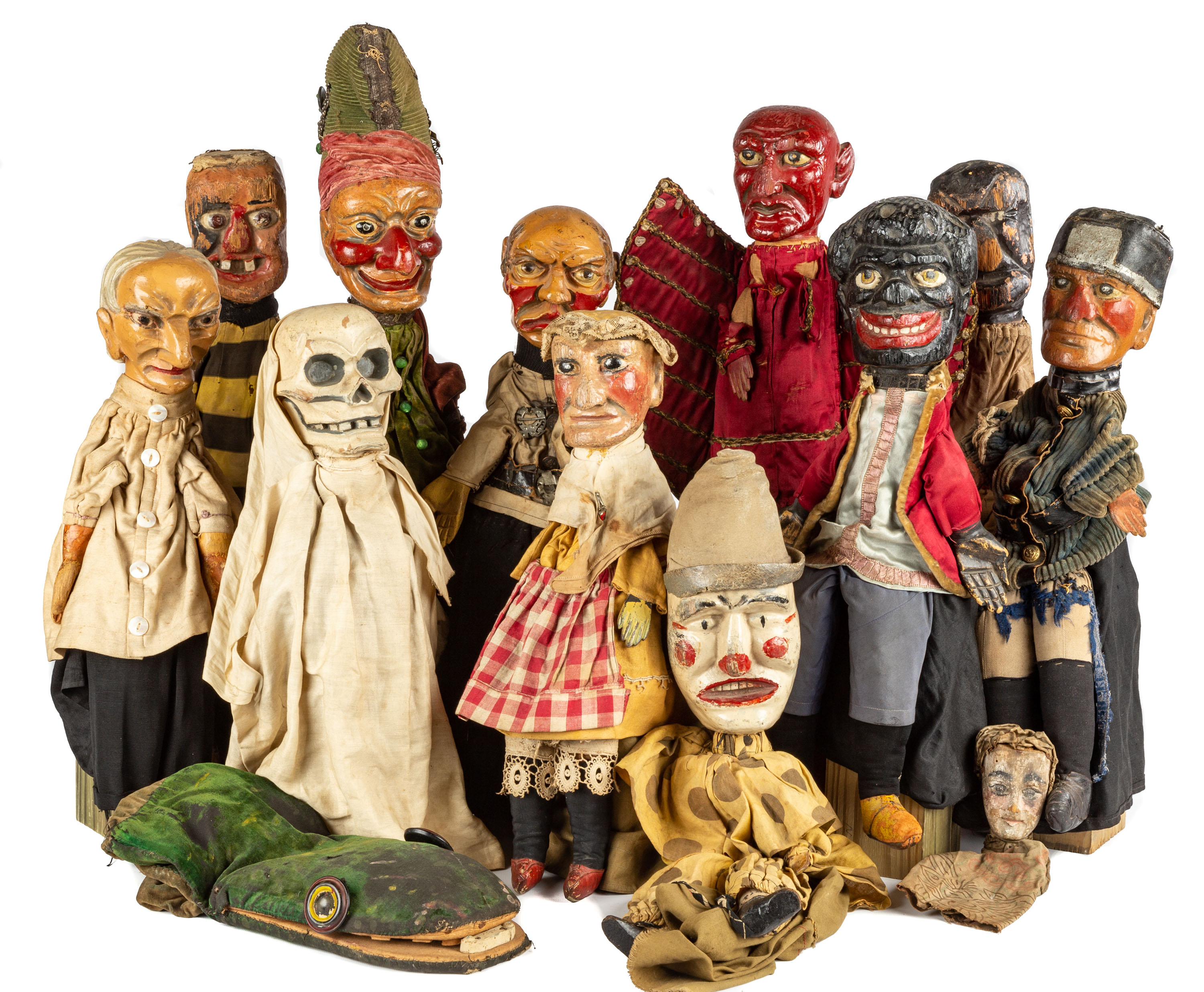 19TH CENTURY AMERICAN CARVED