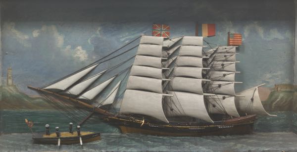 19TH CENTURY AMERICAN SHIP
