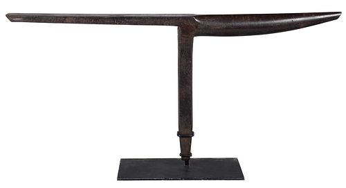19TH CENTURY AMERICAN STEEL ANVIL