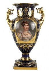 19TH CENTURY BERLIN KPM PORTRA