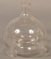 19TH CENTURY BLOWN COLORLESS G