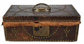 19TH CENTURY BOSTON MADE LEATH