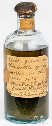 19TH CENTURY BOTTLE OF PICKLES