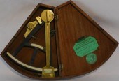 19TH CENTURY BRASS AND EBONY O