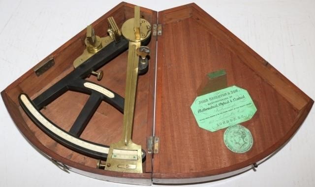 19TH CENTURY BRASS AND EBONY