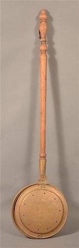 19TH CENTURY BRASS BED