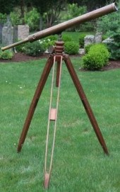 19TH CENTURY BRASS TELESCOPE O