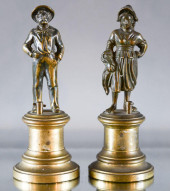 19TH CENTURY BRONZE FARM BOY A