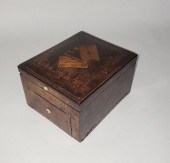 19TH CENTURY BURLWOOD INLAID P