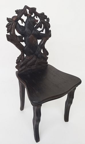 19TH CENTURY CARVED BLACK FOREST