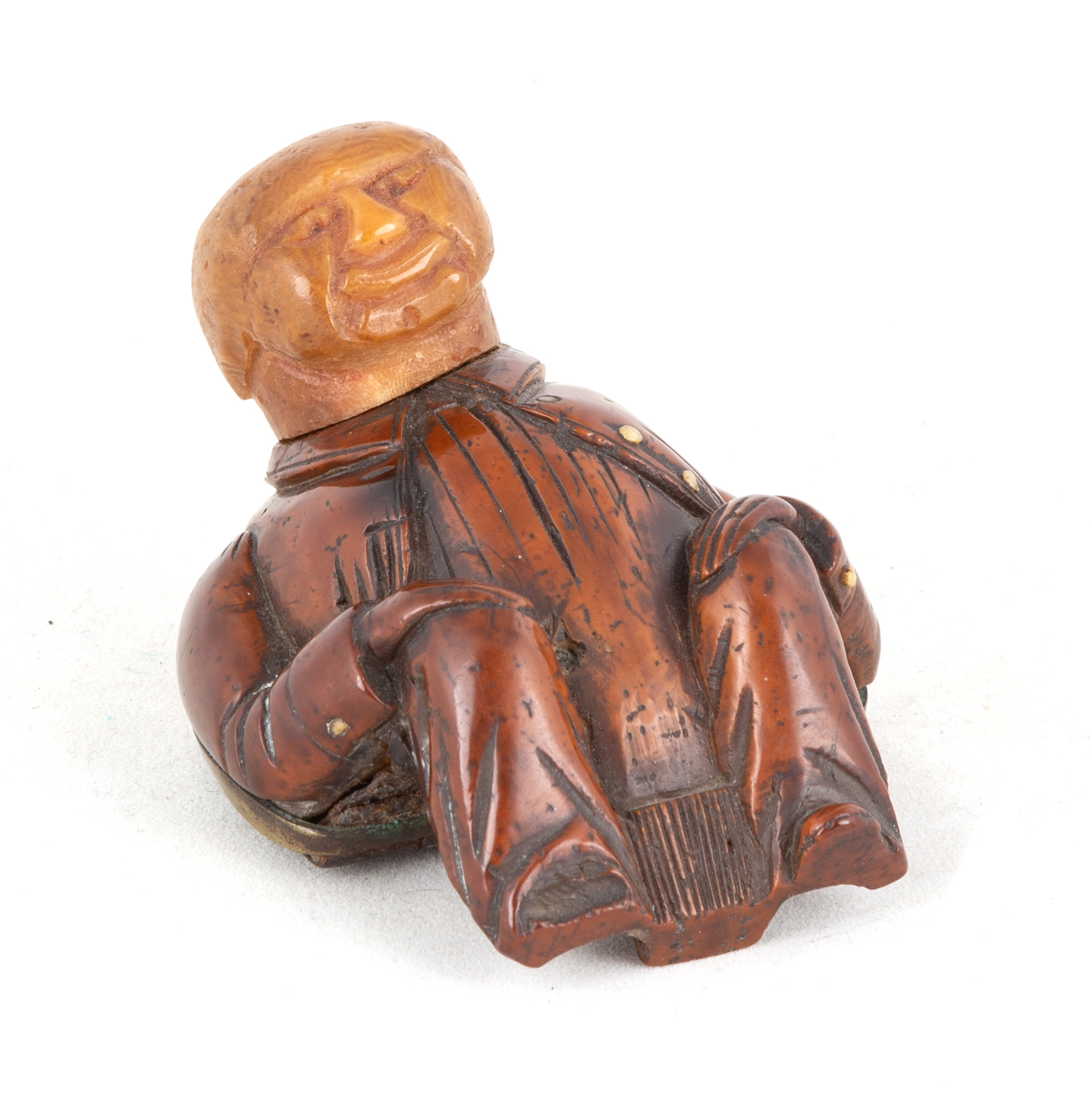 19TH CENTURY CARVED FIGURAL