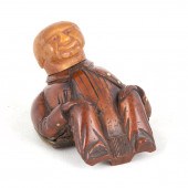 19TH CENTURY CARVED FIGURAL NU
