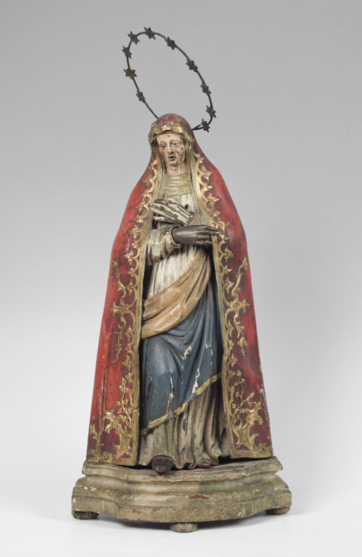 19th CENTURY CARVED SANTOS OF THE