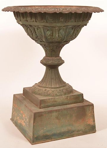 19TH CENTURY CAST IRON 2-PART