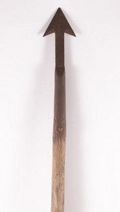 19TH CENTURY CAST IRON FISHING