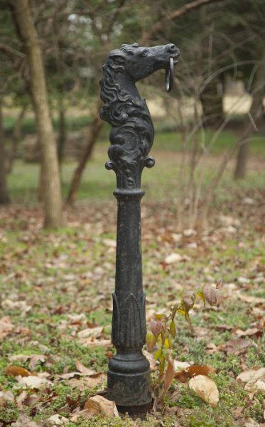 19th Century Cast Iron Hitching