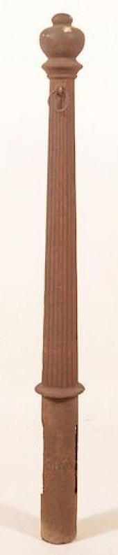 19TH CENTURY CAST IRON HITCHIN