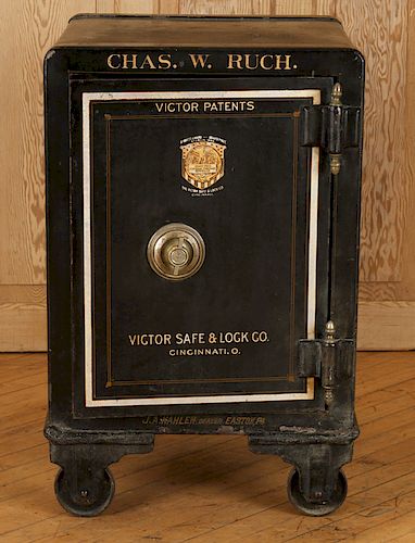 19TH CENTURY CAST IRON LABELED