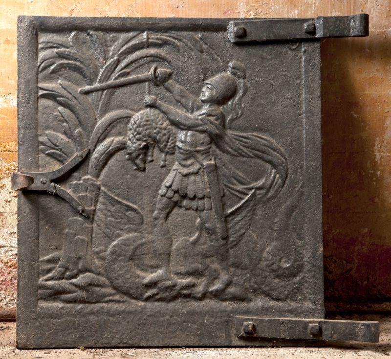 19th Century Cast Iron Oven