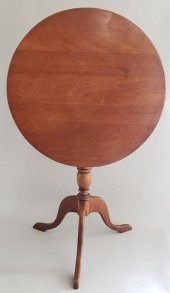 19TH CENTURY CHERRY TILT TOP C