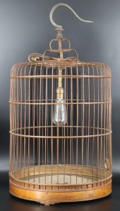 19TH CENTURY CHINESE BIRDCAGE.
