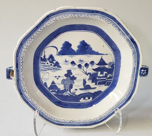 19TH CENTURY CHINESE CANTON BLUE