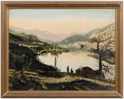 19th century Colorado painting,