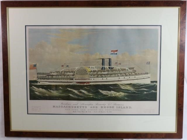 19TH CENTURY COLORED LITHOGRAPH,