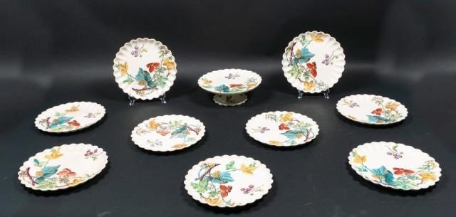 19TH CENTURY COPELAND PLATES AND