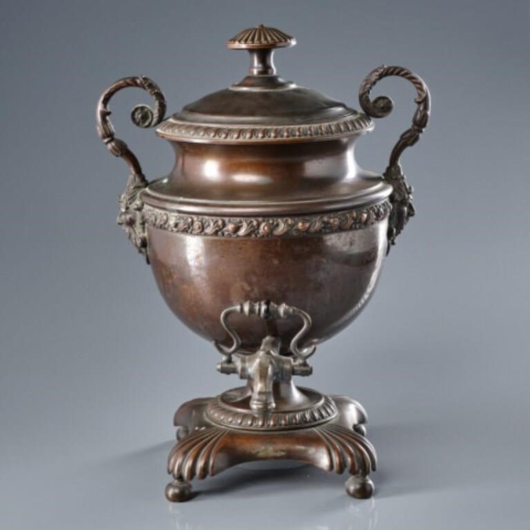 19TH CENTURY COPPER SAMOVARA 19th