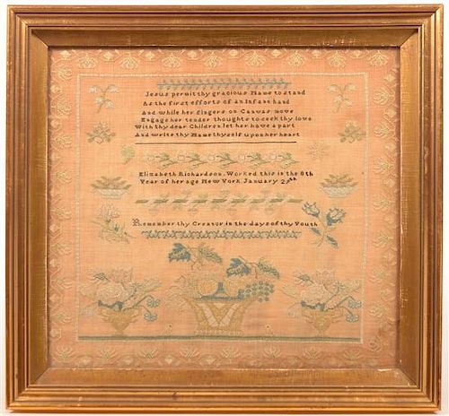 19TH CENTURY CROSS STITCH NEEDLE