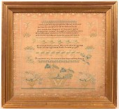 19TH CENTURY CROSS STITCH NEED