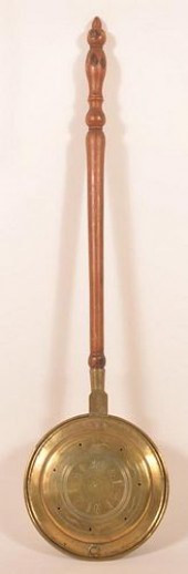 19TH CENTURY DECORATED BRASS B
