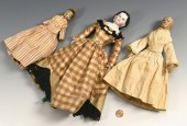 19TH CENTURY DOLLS: 1 PORCELAI