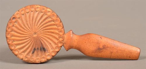 19TH CENTURY DOUBLE SIDED