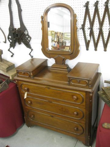19th Century Dressser with Mirror