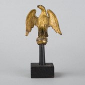 19TH CENTURY EAGLE POLE TOPPER