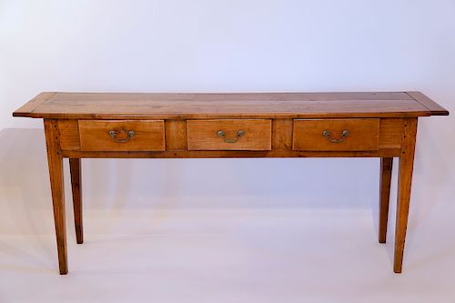 19TH CENTURY ENGLISH ELMWOOD