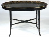 19th Century English Mache Tra